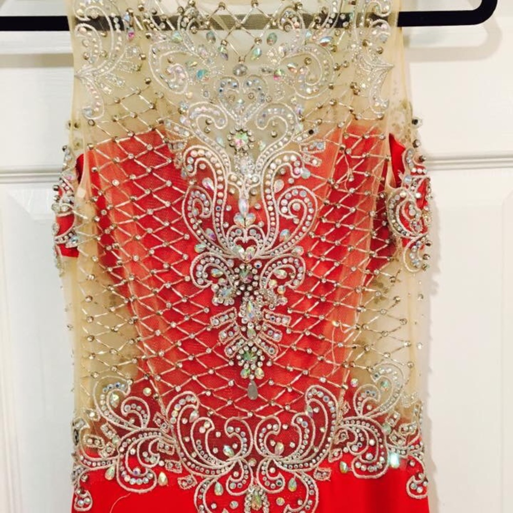 Dave and Johnny beaded prom/formal dress